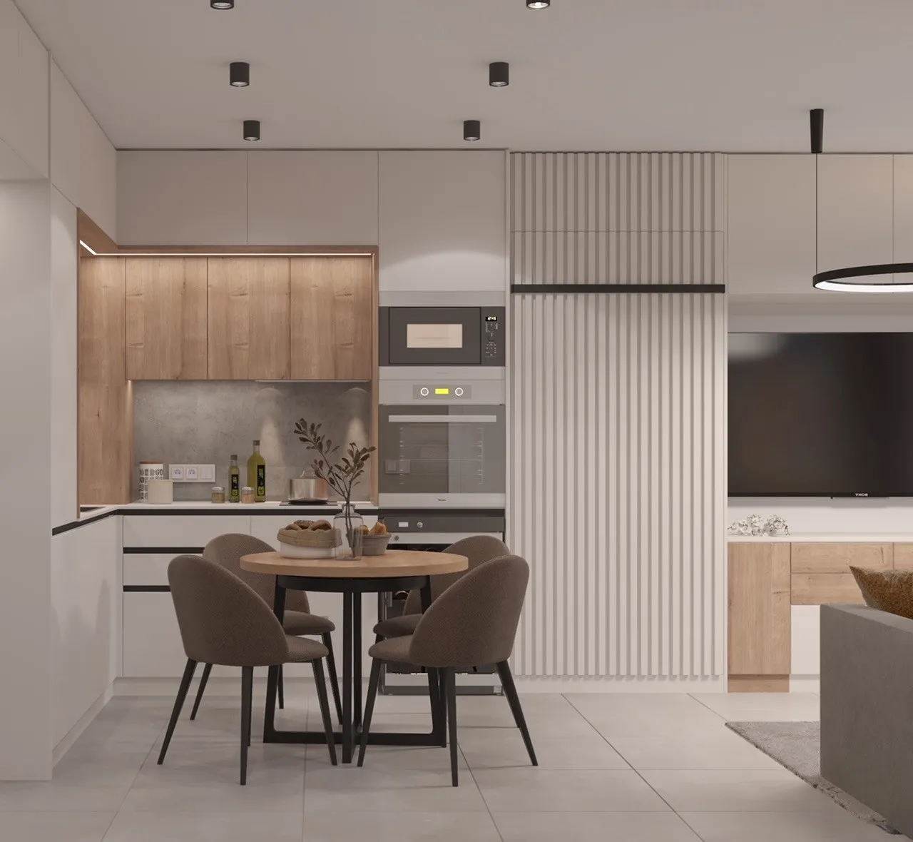 3D проектиране на кухня по поръчка в Бургас – СИДИ СТИЛ