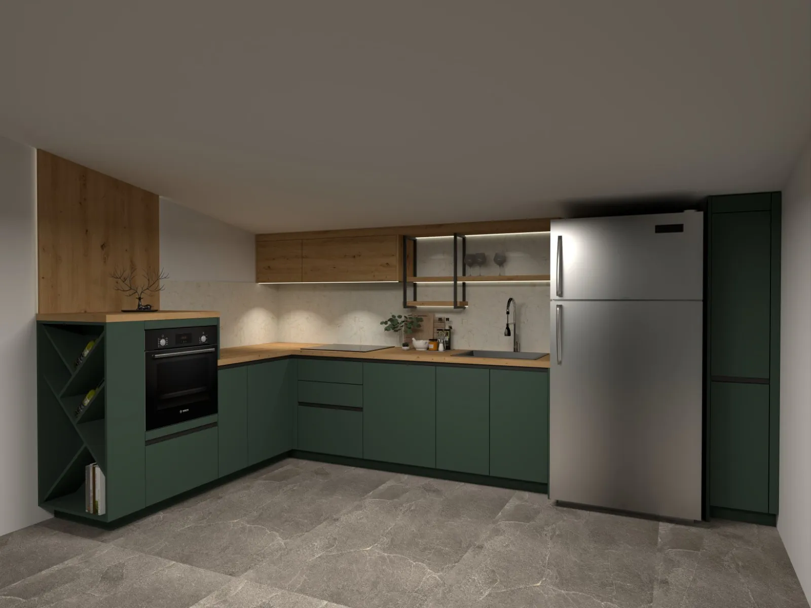 Дизайн на кухня по поръчка