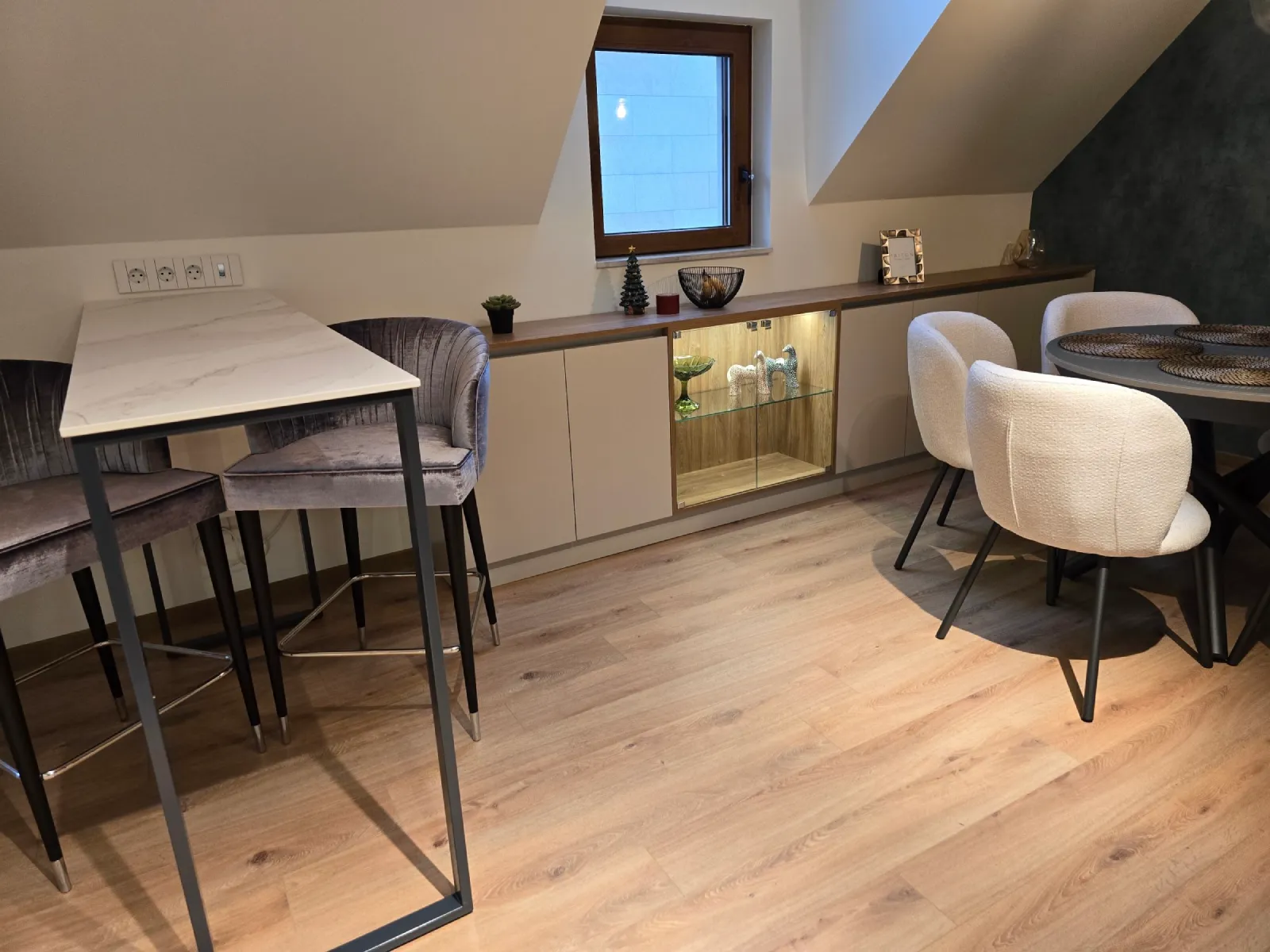 Зониране в дневна с отворен план